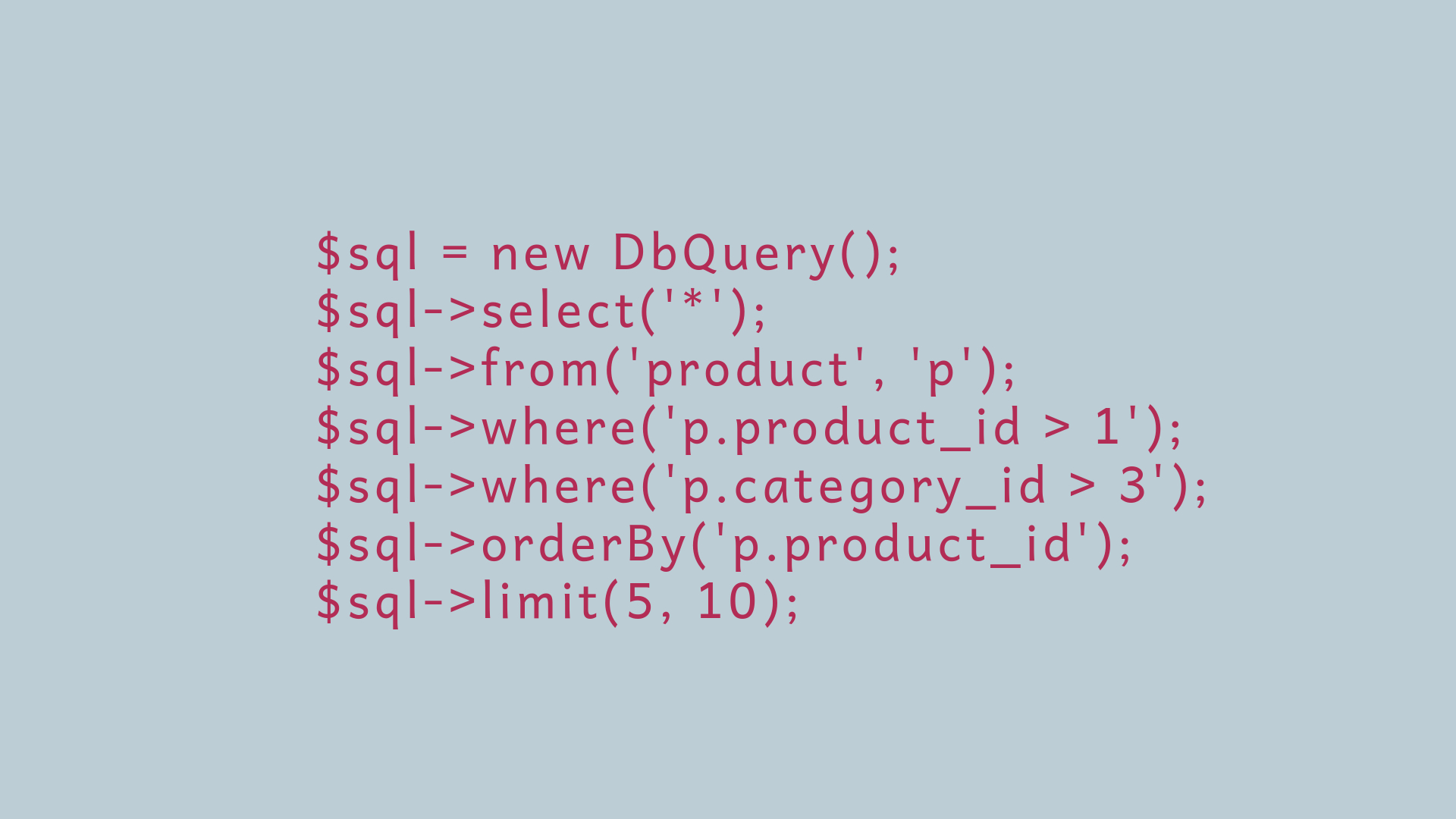 Write tidy Select and Join SQL Queries in PHP - Davison Pro